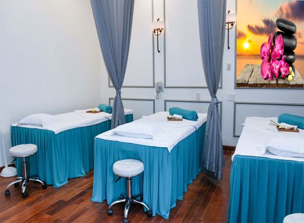 DRAP TRẢI GIƯỜNG CHO SPA