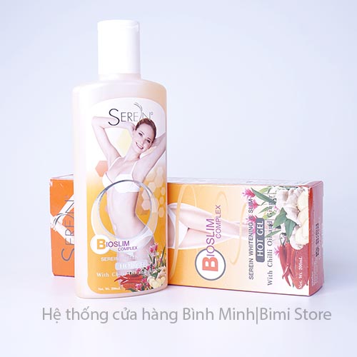 GEL NÓNG TAN MỠ BODY SEREIN THAI LAN 200ml