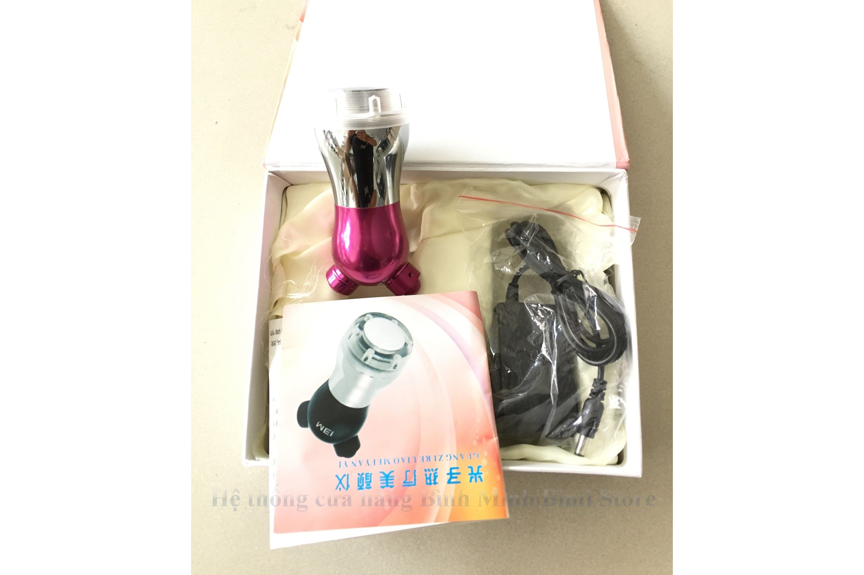 HƯỚNG DẪN SỬ DỤNG MÁY MASSAGE SÓNG SIÊU ÂM PHOTON MEI-1099