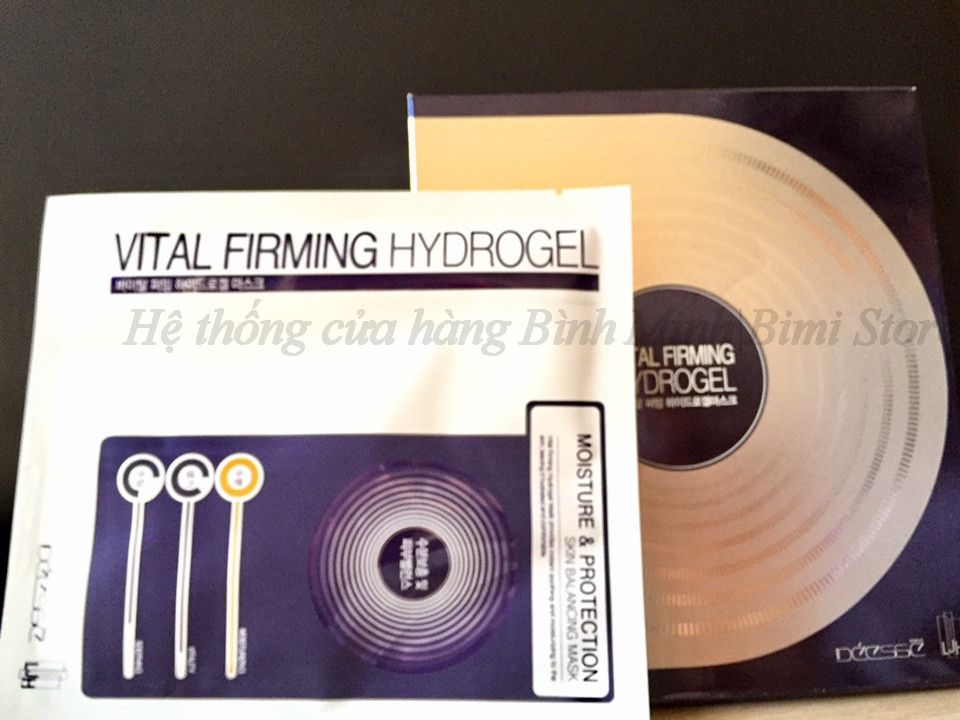 MẶT NẠ GEL DƯỠNG DA VITAL FIRMING HYDROGEL DESSE MASK