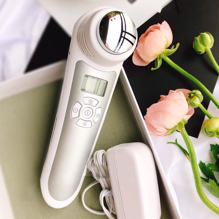 MÁY MASSAGE ĐI DƯỠNG CHẤT ION NÓNG LẠNH SK 0802