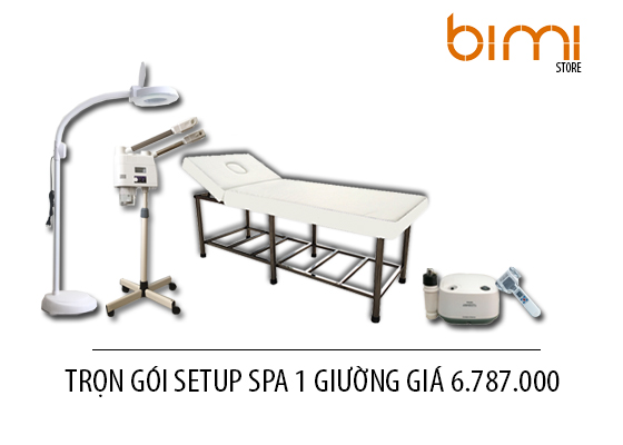 MỞ SPA 1 - 5 GIƯỜNG ĐẦY ĐỦ THIẾT BỊ CHỈ TỪ 6.787.000