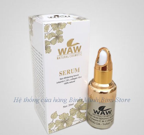 SERUM TRẮNG SÁNG TRỊ THÂM WAW (VITAMIN C + COLLAGEN)