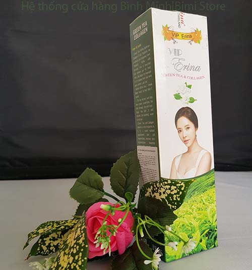 SỬA TẮM TRẮNG TRÀ XANH COLLAGEN VIP ERINA