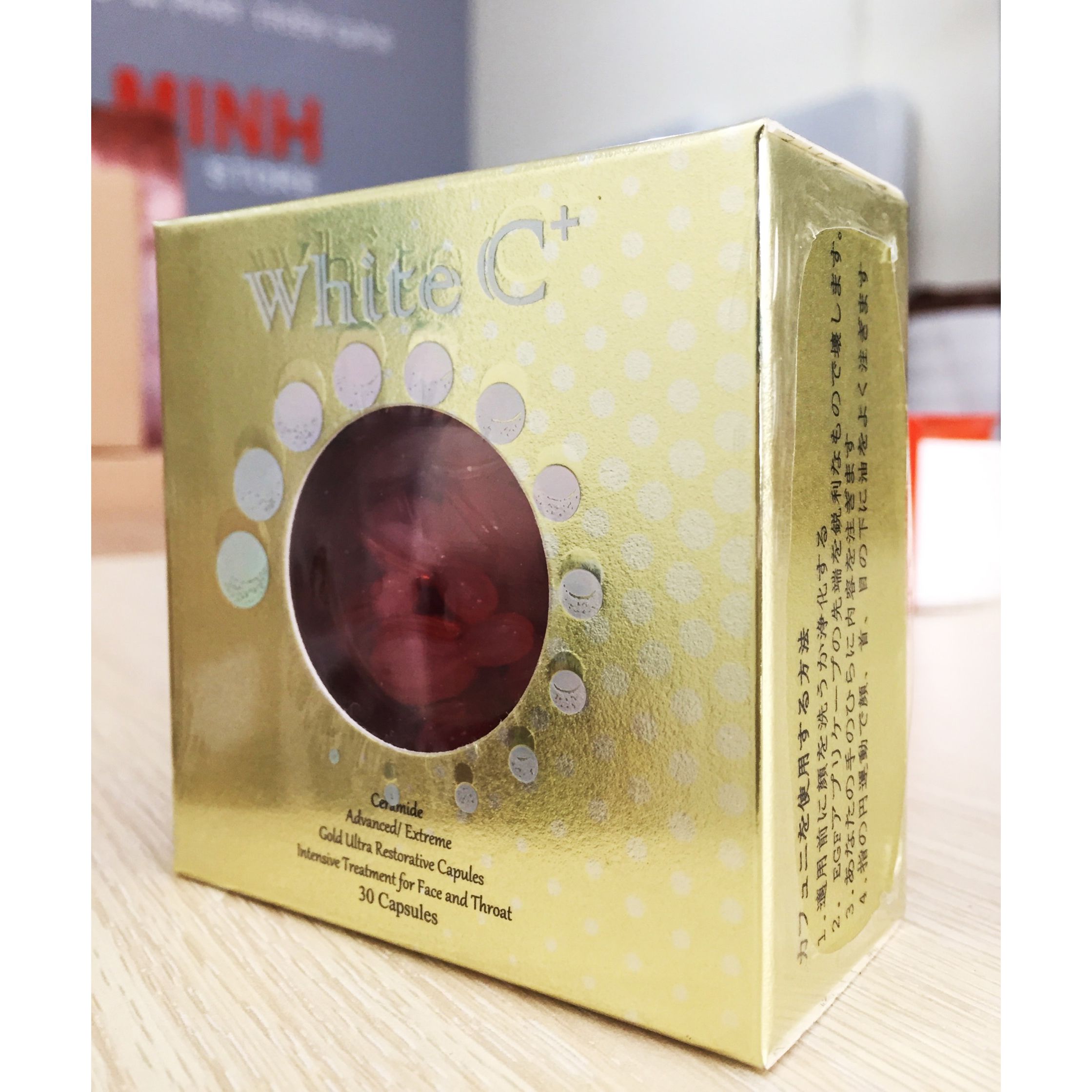 VIÊN SERUM COLLAGEN DƯỠNG TRẮNG DA WHITE C+