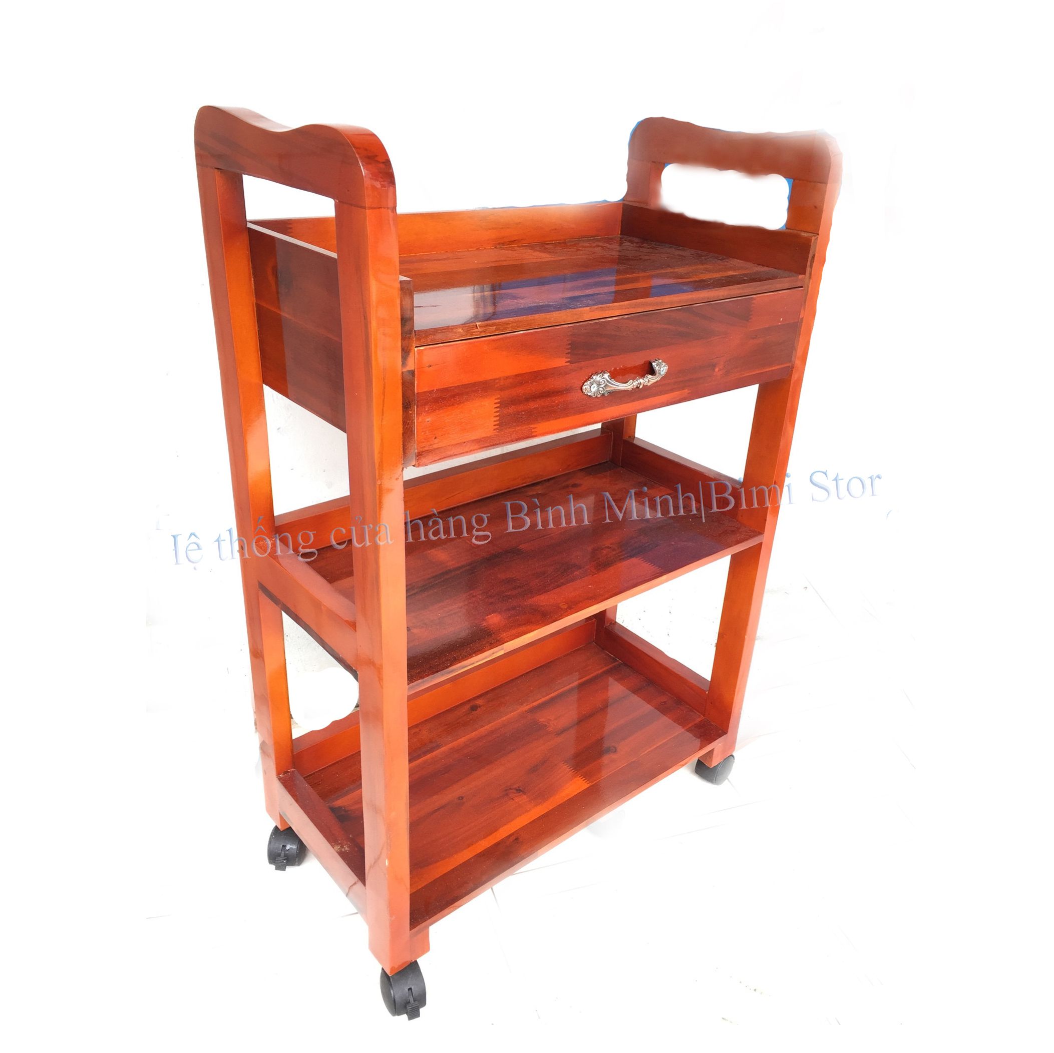 XE ĐẨY DỤNG CỤ GỖ MÀU CÁNH DÁN XDD5